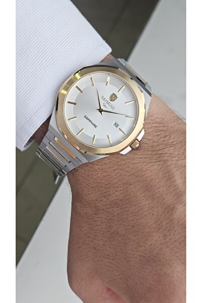 Raymond Rym-611505M Slim Men's Watch - Steel Case and Strap - 2 Years Warranty Ipg-W