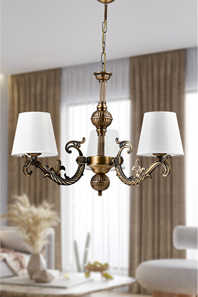 DEDE ÜÇ KOLLU SAVA ZAMAK AVİZE ESKİTME ŞAPKALI