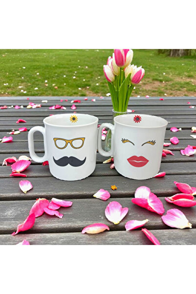 nutyaart Mug with 2 Cups, a Gift for Your Loved One
