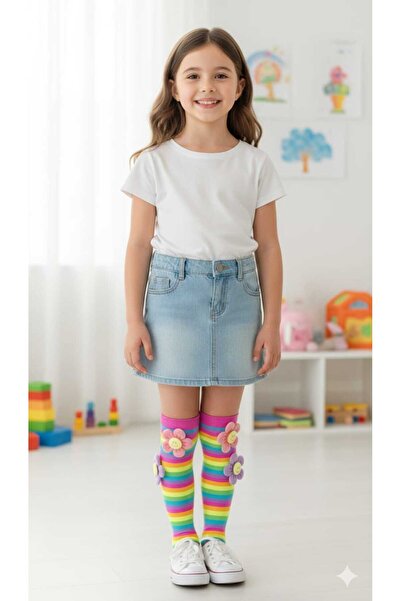 Store Cute Flowers Girls' Socks