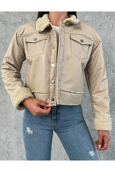 Sheya Jachetă Sheya, bej