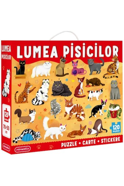 Mimorello Educational game - Puzzle - Cat World -