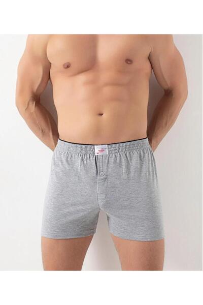 DONEX 6 komada muški Pamuk paket Jednobojno Pamučni džersej bokserice 2303