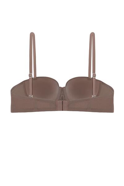 Wonna Rosali Non-Removable Strapless Micro Bra - Push Up, Padded - Basic - 2539 - Bronze K