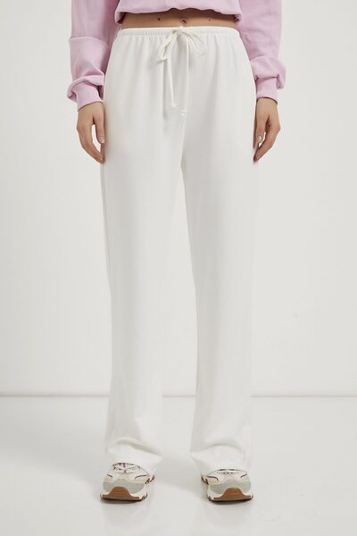 Arma Life Γυναικείο ελαστικό φαρδύ λευκό μοντέλο φούτερ