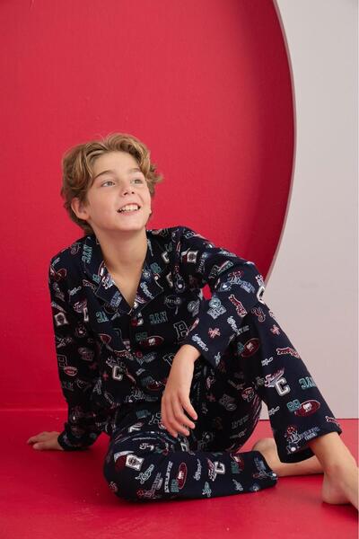 LARİCE KİDS ERKEK ÇOCUK UZUN KOL PİJAMA TAKIMI