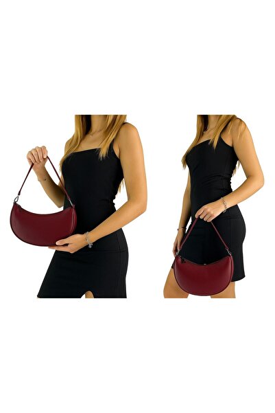 Gloria Geantă de mână și de umăr pentru femei Berende BORDO cu fermoar