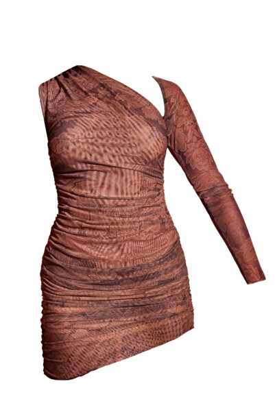 Pretty Little Thing PRETTYLITTLETHING mini dress, brown