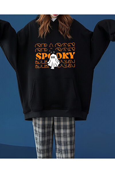 Touz Moda Hanorac oversize din seria Halloween