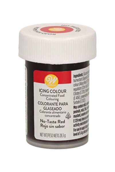 wilton Colorant alimentar Pasta/Gel- Red no taste -28 gr. -