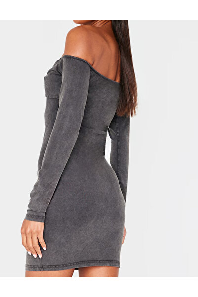 Pretty Little Thing PRETTYLITTLETHING mini dress, gray