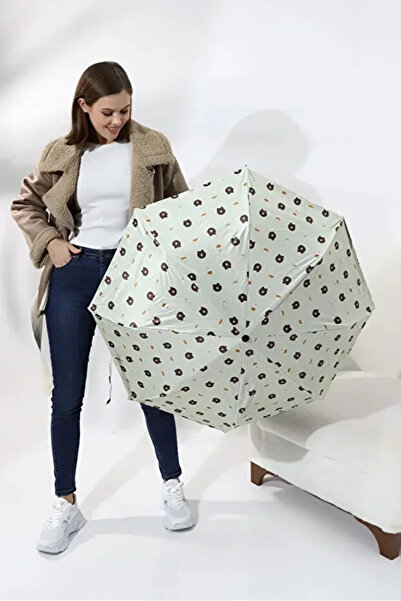 Eyesofia Ayıcık Desenli Otomatik Full Fonksiyon Açma Kapama Fiber Tel Kalitel...