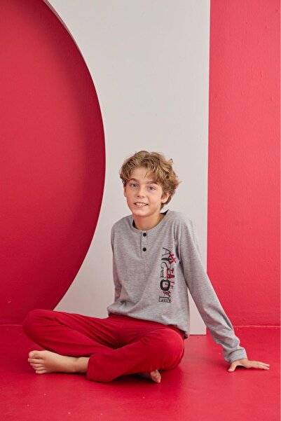 LARİCE KİDS ERKEK ÇOCUK UZUN KOL PİJAMA TAKIMI