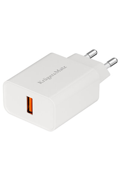 Kruger&Matz Încărcător de perete cu încărcare rapidă 3.0 de 18 W