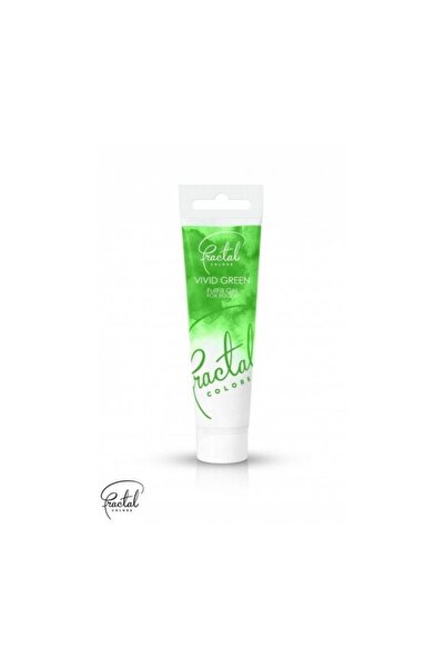 Fractal Colorant alimentar în gel - VERDE VIV 30 g -