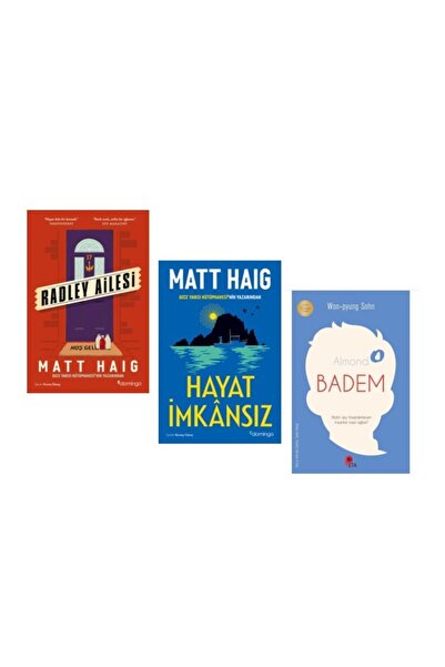 Domingo Yayınevi Set - Radley Ailesi - Hayat İmkansız - Badem Kitabı Hediye