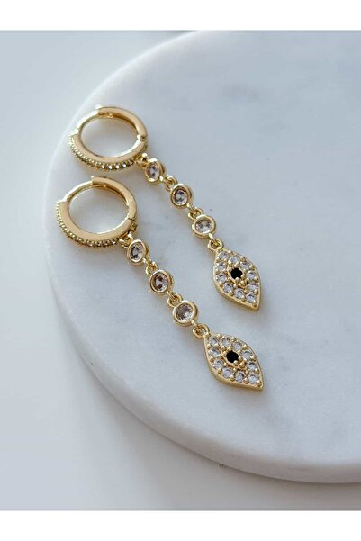 CHARMLUCKY DANGLE EYE EARRINGS