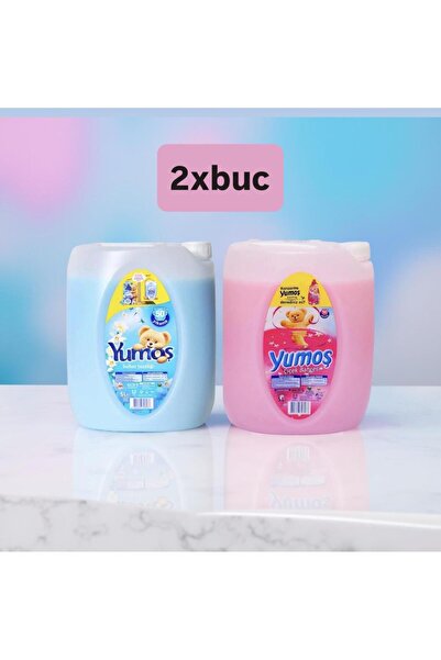 Yumoş 2xpcs Yumos Fabric Conditioner Sea Breeze and Garden Flowers 5 Liters