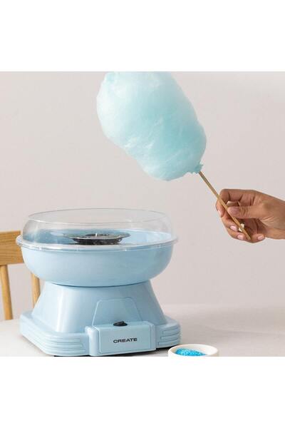 Create Mașină de vată de zahăr retro, CREATE, albastru pastel