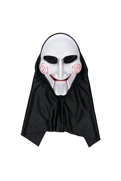 OEM Mască de carnaval SAW, neagră/albă