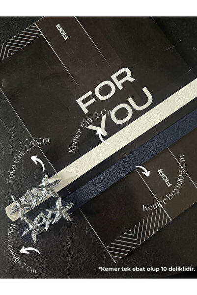 Fiori Curea pentru femei cu cataramă argintie cu stea din 2 piese, curea pentru jachetă, curea pentru cămașă, curea pentru rochie