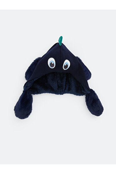 LC Waikiki Lcw Accessories Navy Blue Plain Boy's Beret with Nevavm Difference