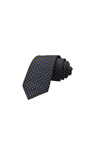 Elegante Cravatte Checkered Pattern Classic Tie - Special Boxed