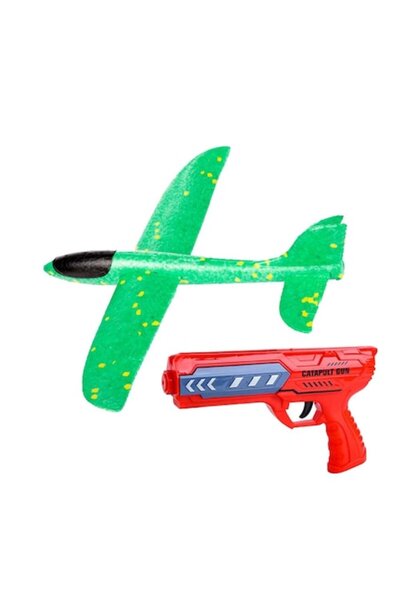 dalimag Jucărie interactivă de lansare a avioanelor din spumă, 35 cm, durabil...