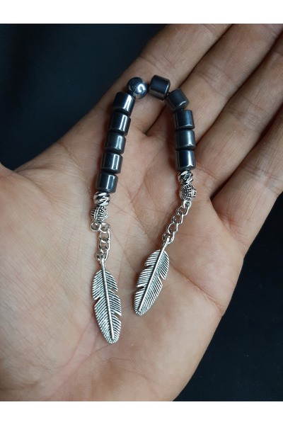 MRYart Doğal Taş Hematit Taşı Zaza Tesbih (Şık ve Tarz ) Sevenlere