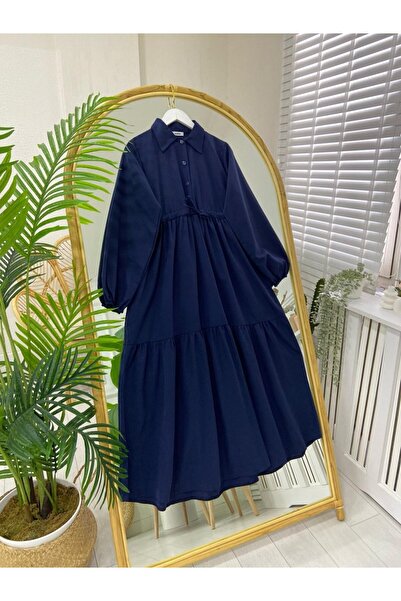 onix Emotion Elbise lacivert