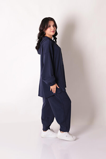 İkoll 0034491 Women's Bomber Tapered Pants Suit