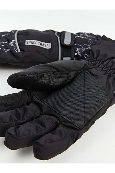 LC Waikiki New Season Patterned Boys' Snow Gloves