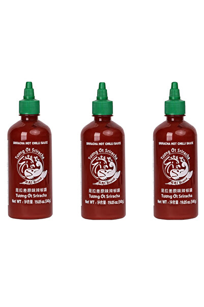 Kai Brand Sriracha Acı Biber Sos 540 G x 3 Adet