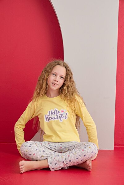 LARİCE KİDS KIZ ÇOCUK UZUN KOL PİJAMA TAKIMI