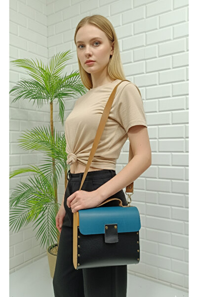 MARSEDO Women's Wooden Edged Genuine Leather