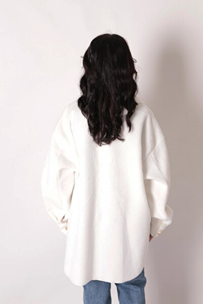 İkoll 0035851 Women's Jacket with Pocket and Button Detail