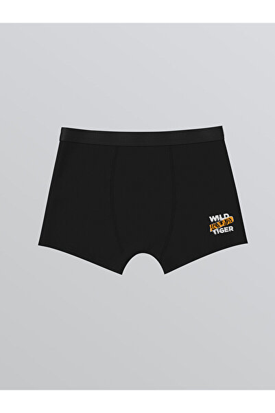 LC Waikiki Gray Printed Boys' Boxers 3-Pack