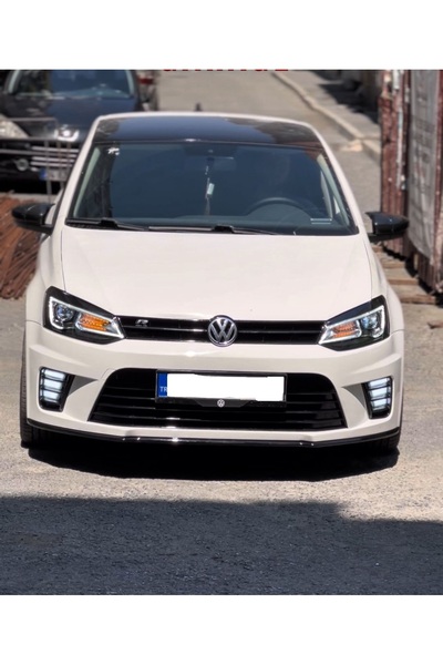 OEM 2009 - 2016 POLO Uyumlu WRC SİSLİ ÖN TAMPON SETİ BOYASIZ ASTARLI ithal