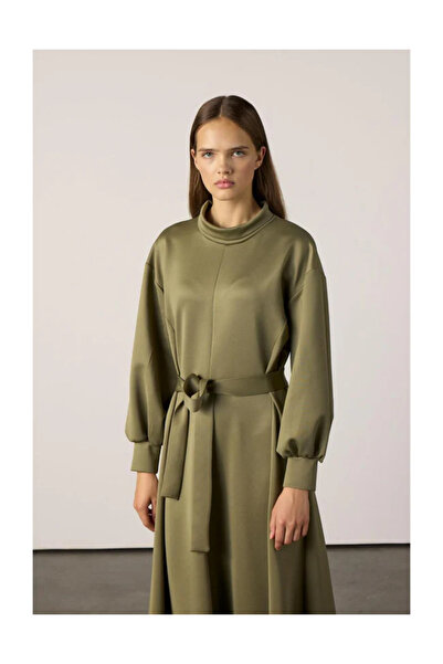 Line By Touches Scuba Elbise