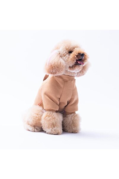 Pawstar Kahverengi Dublin Hopper Tavşan Kulaklı Kedi Köpek Sweat- Kedi Köpek Kıyafeti