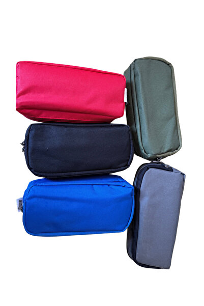 Brons Kalemlik Çift Gözlü Kalem Kutusu