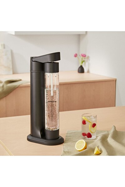 Create Carbonated water maker, CREATE, Soda Maker Studio, 1 liter, black