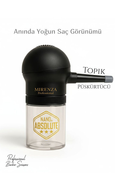 mirenza cosmetic Absolute Saç Fiber Tozu Aplikatörü - Hair Fibers & Spray Apl...