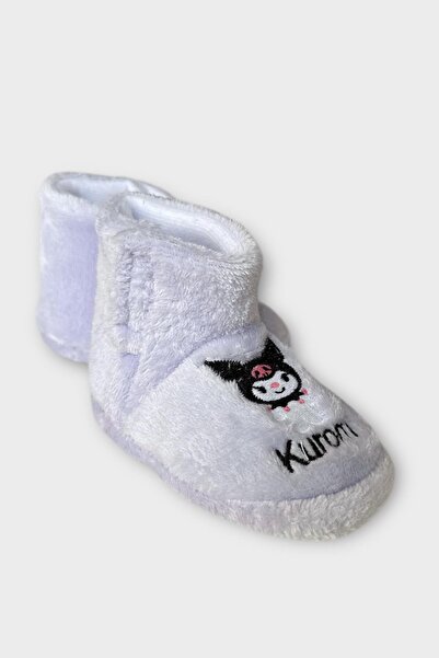 Liger Children's Kuromi Embroidery Detailed Slippers Lilac