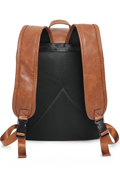 OEM Rucsac laptop piele ecologica negru