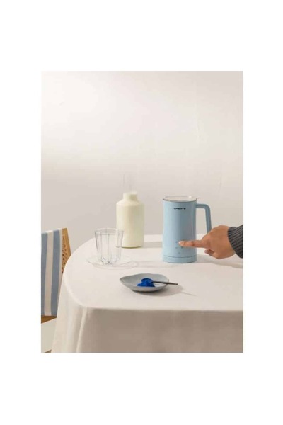 Create Spumator de lapte, CREATE, Studio, 580 ml, albastru pastel