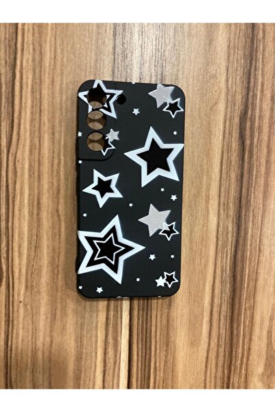 Newon غطاء هاتف سامسونج جالاكسي S23 مطبوع عليه نجمة من السيليكون المخملي الداخلي