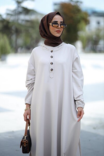 NS Moda Tesettür Duha Set Stone Model-548