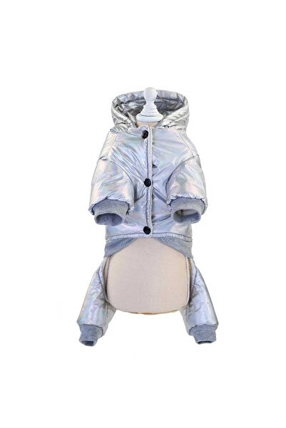 fara marca Geaca catei argintiu L 30cm