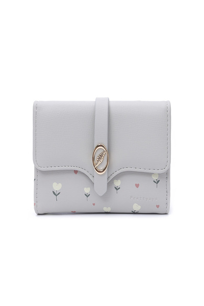 rinkadoll Small Size Floral Patterned Quality Stylish Wallet New Season